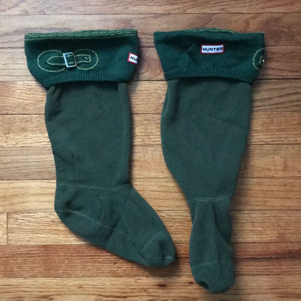 Hunter rain boot socks/cuff